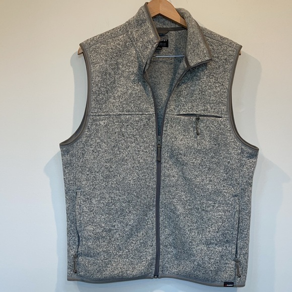 J. Crew Other - J. Crew men’s Nordic gray all weather design zip up vest